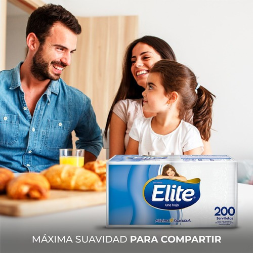 Imagen 5 de 7 de 3 Paquetes Servilletas Elite Pack Cocktail 200 Un