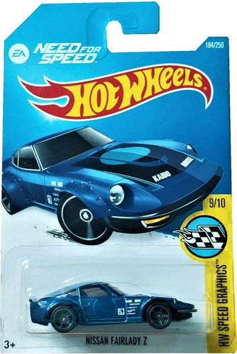 Hot Wheels Nissan Fairlady Z #184 Serie Speed Graphics!