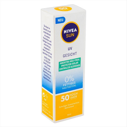 Protetor Solar Nivea Sun Beauty Expert Pele Oleosa - 50g