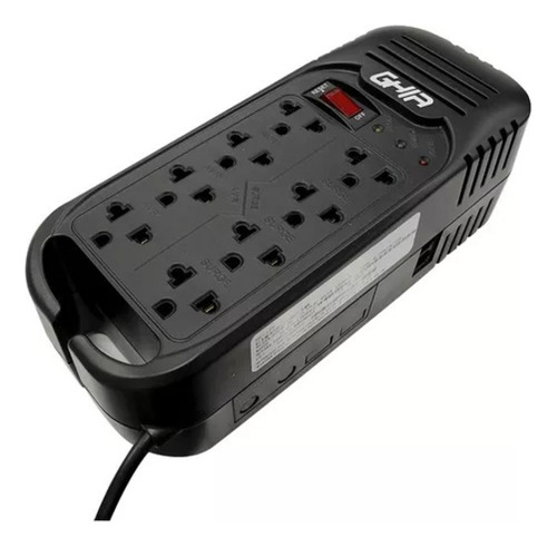 Regulador Ghia 8 Contactos A 2000 Va 800 Watts En Conjunto