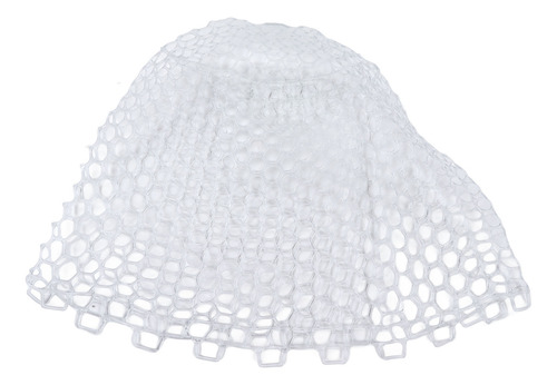 Red De Malla De Goma Suave Para Pesca Con Mosca, Color Blanc