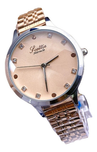 Reloj Para Dama Scottie En Acero Incluye Estuche + Envio