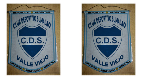 Banderin Mediano 27cm Club Deportivo Sumalao Valle Viejo