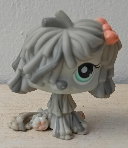 Little Pet Shop Hasbro 1458 Perro Pastor Gris (Usado)
