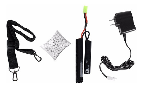 Imagem 8 de 10 de Airsoft Rifle Elétrico Bivolt Cyma M4a1 Cm515 Black + Capa