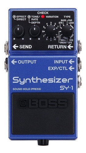 Pedal Boss Para Guitarra Synthesizer Sy-1