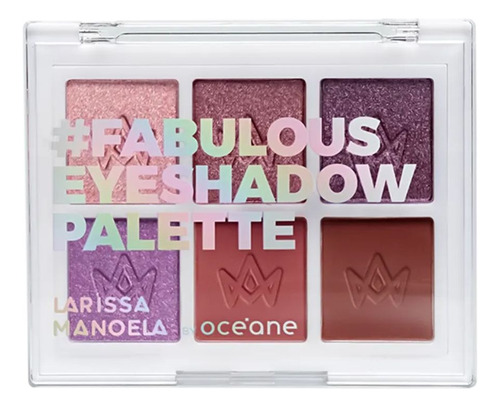 Paleta De Sombras Larissa Manoela Fabulous Eyeshadow 7.5g