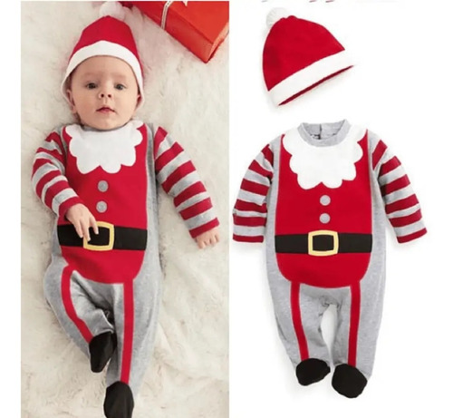 Enterito Ropa De Navidad Bebe Niño Niña/maryshopcl