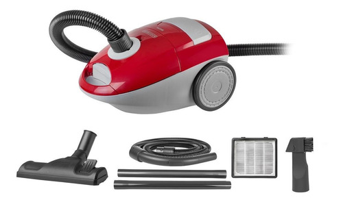 Imagen 2 de 3 de Aspiradora Black+Decker VCBD603 3L roja 120V 60Hz