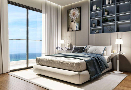 Imagem 3 de 30 de Apartamento Com 3 Dormitórios Sendo 3 Suítes, À Venda, 109 M² Por R$ 604.088 - Guilhermina - Praia Grande/sp - Ap0974