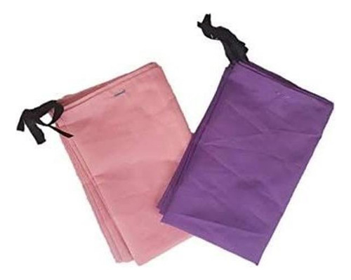 Tote A Fort - Juego De 2 Mantas, Color Rosa Y Morado