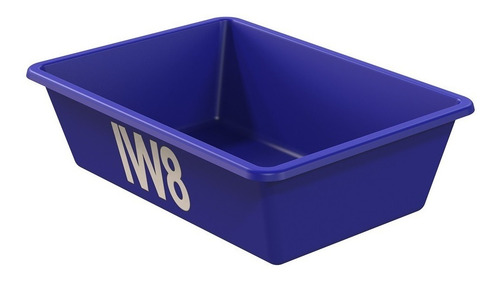 Kit C/ 3 Bacia Para Contenção 100 Litros Cor Azul