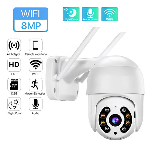 Kit 3 Câmeras De Segurança Com Visão Noturna Wifi App Yoosee Branco