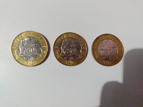 3 Monedas Plan Marina 1966-2016