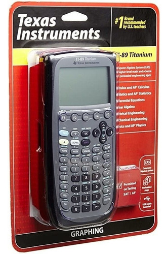 Texas Instruments Ti 89 Titanium Calculadora Gráfica (renova