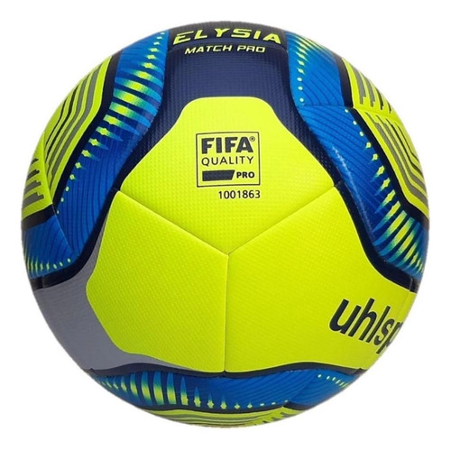 Uhlsport Elysia Match Bola Futebol Campo Pro Cor Amarela