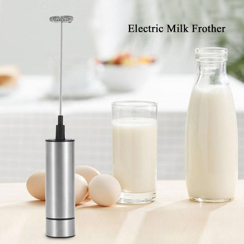 Espumador De Leche Eléctrico De Acero Inoxidable De Alta Vel