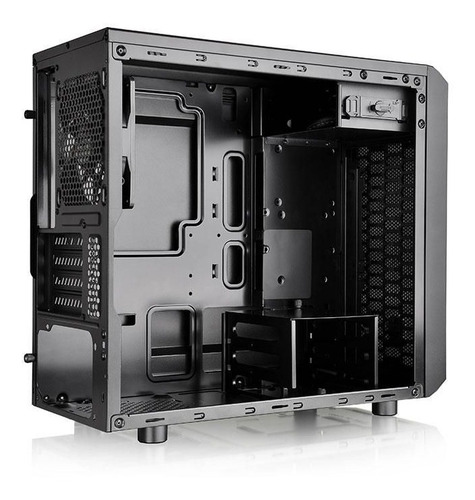 Imagen 2 de 8 de Gabinete Gamer Thermaltake Versa H15 Mid Tower Black