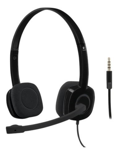 Auriculares Vincha Logitech H151 Con Mic Para Pc Tablet Note