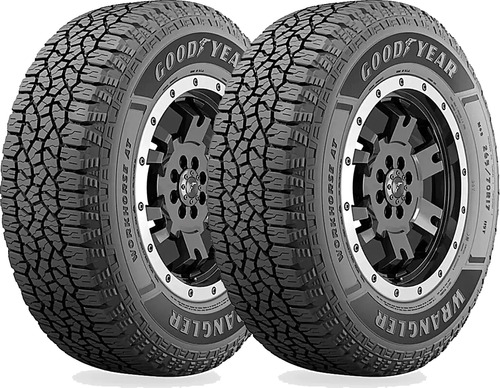 Kit de 2 llantas Goodyear Wrangler Workhorse AT LT 265/70R17 113 S