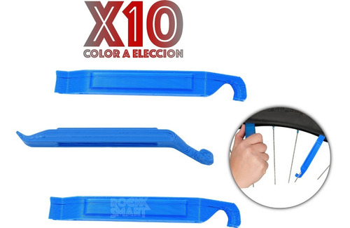 X10 Extractor Cubierta Rueda Bicicleta Palanca C/traba Rayo 