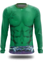 Comprar Camiseta Camisa Manga Longa Cosplay Traje Hulk 3d Envio Hoje