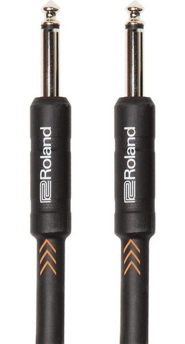 Cable Para Instrumento 6.3mm Macho-macho, Ric-b20 Serie Blac