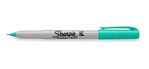 Sharpie: Caja X 12 Marcador Permanente Ultra Fino Jade