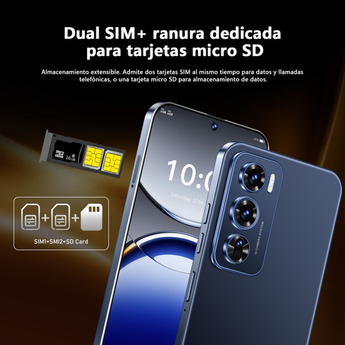 Android Celulares 4g Reno12 Pro 6.6 Pulgadas Barato Ram3gb Y Rom64gb Oro Rosa