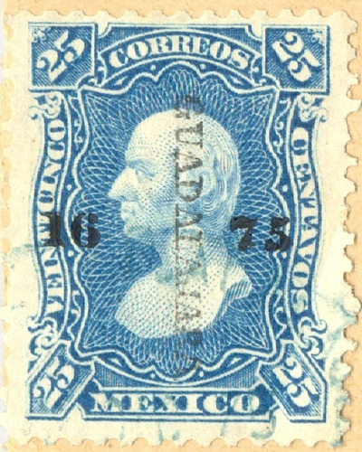 México Hidalgo 1875 Distrito 16 Guadalajara