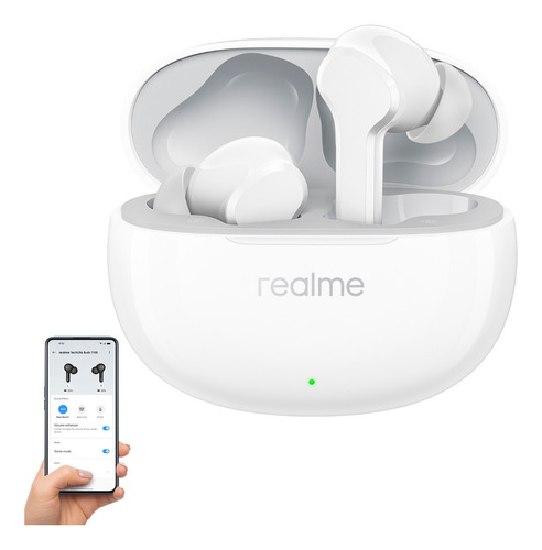 Realme Buds T100 Auriculares Inalámbricos Bluetooth Color Blanco