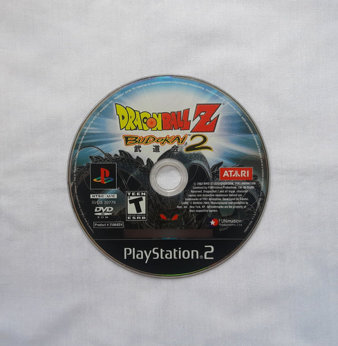 Dragon Ball Z Budokai 2 Ps2 Solo Disco Físico Usado