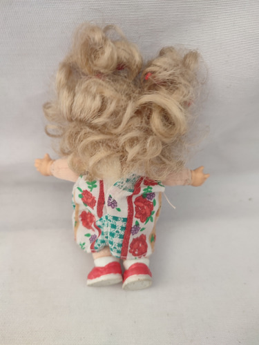 Muñeca Cabbage Patch Vestido Rosas 12 Cm Mattel (Usado)