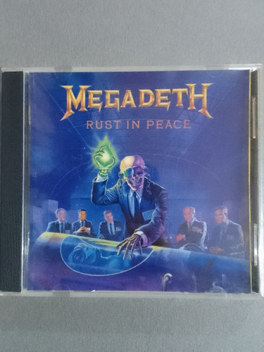 Megadeth Rust In Peace Primera Edición 1990 Ecxelente 