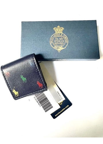 Estojo Em Couro Para Airpod Apple - Polo Ralph Lauren