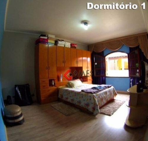 Imagem 12 de 20 de Sobrado Residencial À Venda, Parque Dos Pássaros, São Bernardo Do Campo. - So0696