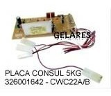 Placa Consul 5 Quilos + Adesivo  Bwc22a /  Bwc22b