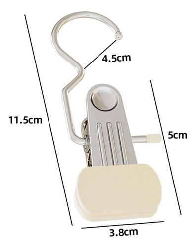 Ganchos Para Pantalones Pack De 10 Unidades Color Blanco