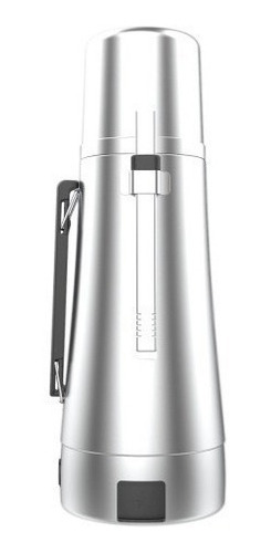 Imagen 5 de 9 de Termo Peabody Pe-eta1000s Acero Inox 1lt Mate/bombilla Prm