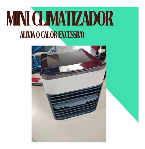 Mini Ar Condicionado Portátil Climatizador Umidificador Usb