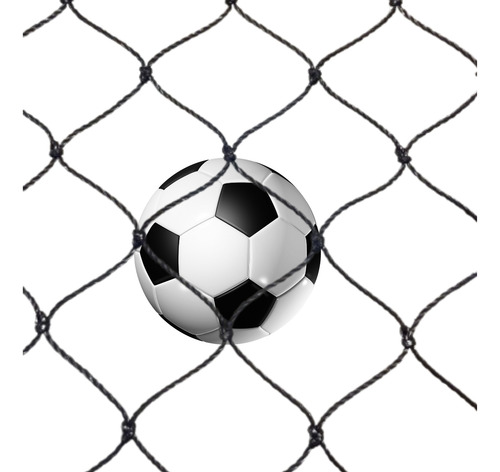 Tela De Proteção Malha 10cmx10cm Campo Quadra 10x6,00