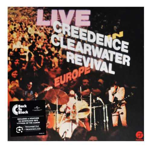 Vinilo Doble Creedence Clearwater Revival In Europe