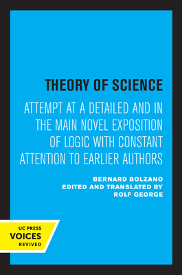 Libro Theory Of Science: Attempt At A Detailed And In The...