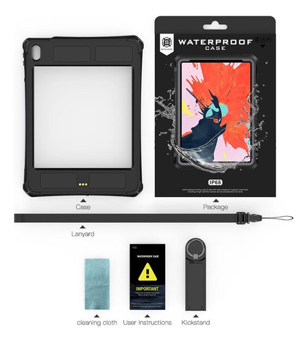 Funda Impermeable Para iPad Air 6th 11 Pulgadas 2024 M2 5th