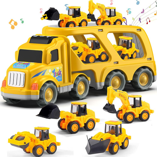 Veslier Camión De Construcción Juguetes Para Niños Niñas ...