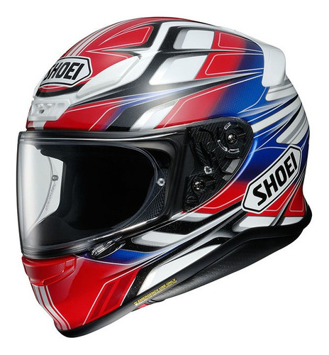 Casco para moto integral Shoei NXR tc-1 rojo rumpus talle S