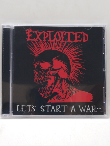 Exploited Let's Start A War ... Cd Nuevo