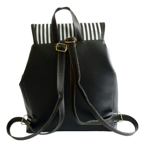 Mochila Feminina Média Estilo Saco Básica Cordão Fecho Imã