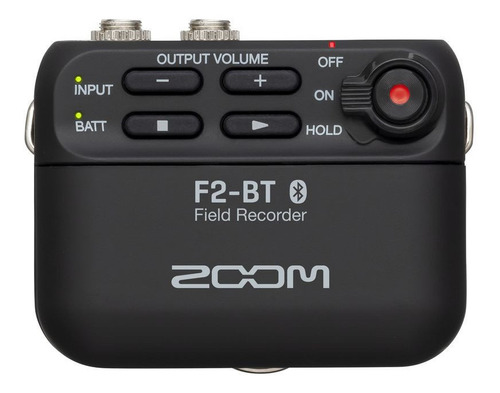 Zoom F2-bt/b Grabadora De Campo Bluetooth Compacta Negra