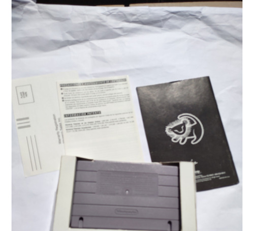 The Lion King ( El Rey León ) Snes Super Nintendo (Usado)
